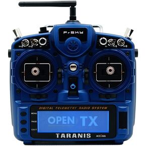 أجهزة إرسال FrSky Taranis X9D Plus SE 2019 24 قناة مع مفاتيح مطورة وجهاز استشعار M9 Hall (أزرق منتصف الليل) in Kuwait