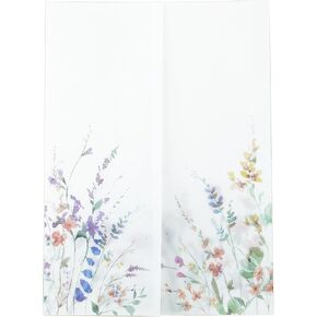 Puremigo 50 Pack Pre-Folded Vellum Jackets for 5x7 Invitations - White Flower - 115GSM Vellum Paper 5x7 Jackets - Wedding Invitations Wraps - Transparent Wedding in Saudi Arabia
