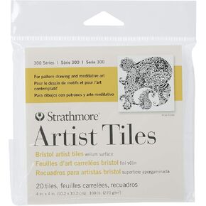 بلاط ستراثمور ارتيست مقاس 6"X6" 20/Pkg-Bristol Vellum -62105972 in Kuwait