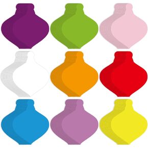 Jetec 108 جهاز كمبيوتر شخصى عيد الميلاد متنوعة الإبداعية ورقة القواطع 3.94 بوصة ضوء لمبة ورقة قطع زخرفة الشتاء شجرة عيد الميلاد القواطع للمعلمين الأطفال الفصول الدراسية المدرسة لوحة الإعلانات الديكور in Kuwait