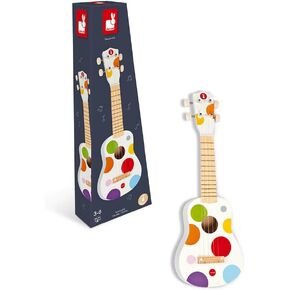 Janod Confetti Children's Ukulele - Ages 3+ - J07597 in Saudi Arabia