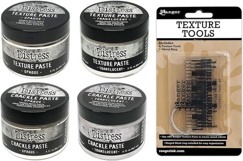 تيم هولتز ديست ميديومز - معجون نسيجي، معجون خشخشة وأدوات نسيجية - 5 قطع in Kuwait