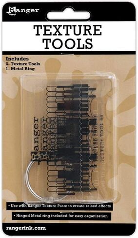 تيم هولتز ديست ميديومز - معجون نسيجي، معجون خشخشة وأدوات نسيجية - 5 قطع in Kuwait