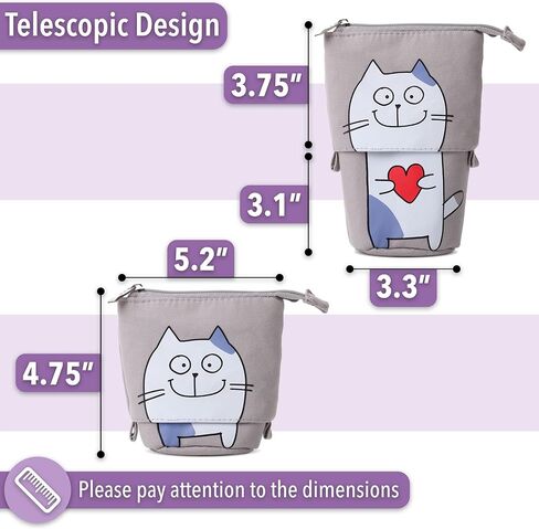 Mr. Pen- مقلمة واقفة، مقلمة بوبا اللطيفة، حافظة أقلام قرطاسية، مقلمة تلسكوبية، مقلمة واقفة، مقلمة كاواي، مقلمة، مقلمة منبثقة، حقيبة مقلمة لطيفة in Kuwait
