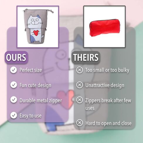 Mr. Pen- مقلمة واقفة، مقلمة بوبا اللطيفة، حافظة أقلام قرطاسية، مقلمة تلسكوبية، مقلمة واقفة، مقلمة كاواي، مقلمة، مقلمة منبثقة، حقيبة مقلمة لطيفة in Kuwait