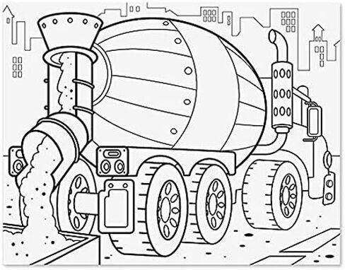 Melissa & Doug Jumbo 50-Page Kids' Coloring Pads Set - Animals, Vehicles, and More in Saudi Arabia