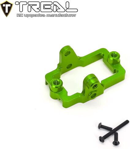 TREAL Aluminum 7075 Servo Mount Compatible with 1/18 TRX-4M Upgrades (Red) in Saudi Arabia