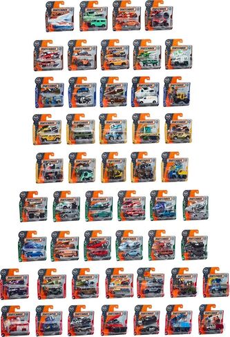 Matchbox Cars, Set of 9 Die-Cast 1:64 Scale Toy Trucks and Cars from the Matchbox Adventures World Tour Show, Realistic and Authentic Decos, Includes 1 Exclusive Vehicle in Saudi Arabia