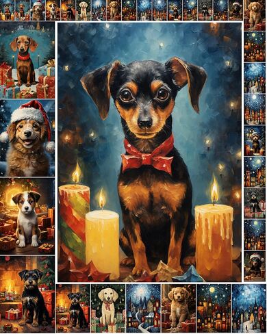 حزمة ورق Decoupage (35 ورقة مقاس 6 × 8 بوصة) سانتا جاهزة لعيد الميلاد من FLONZ بطاقات صور عيد الميلاد ذات الطراز العتيق لديكور الصفحة والحرف اليدوية وسجل القصاصات in Kuwait