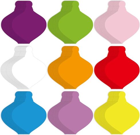 Jetec 108 جهاز كمبيوتر شخصى عيد الميلاد متنوعة الإبداعية ورقة القواطع 3.94 بوصة ضوء لمبة ورقة قطع زخرفة الشتاء شجرة عيد الميلاد القواطع للمعلمين الأطفال الفصول الدراسية المدرسة لوحة الإعلانات الديكور in Kuwait