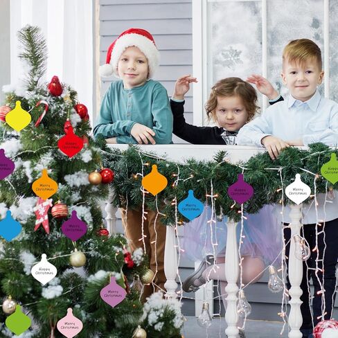 Jetec 108 جهاز كمبيوتر شخصى عيد الميلاد متنوعة الإبداعية ورقة القواطع 3.94 بوصة ضوء لمبة ورقة قطع زخرفة الشتاء شجرة عيد الميلاد القواطع للمعلمين الأطفال الفصول الدراسية المدرسة لوحة الإعلانات الديكور in Kuwait