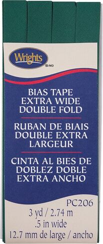 Wrights Hunter Double Fold Bias Tape 1/2" X3yd in Saudi Arabia