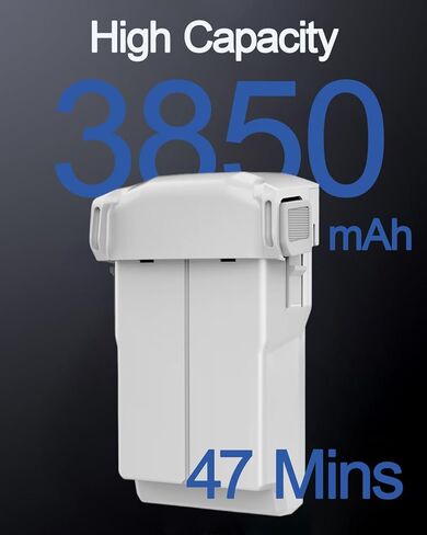 CYZYYLS Mini 3 Pro Battery Plus,3850mAh High Capacity Intelligent Flight Replacement Mini 3 Pro Battery,47 Minutes of Max Flight Time Compatible with DJI Mini 3/Mini 3 Pro|DJI Mini 3 Series Drone in Kuwait