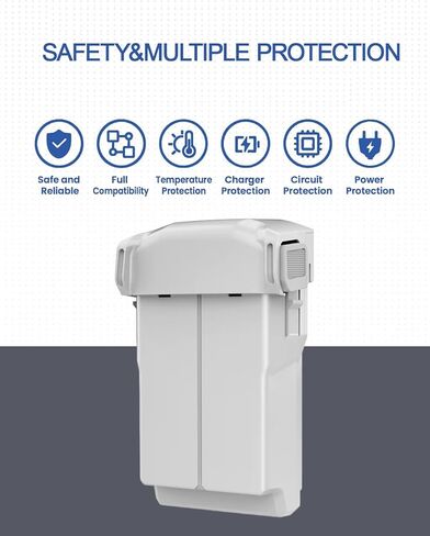 CYZYYLS Mini 3 Pro Battery Plus,3850mAh High Capacity Intelligent Flight Replacement Mini 3 Pro Battery,47 Minutes of Max Flight Time Compatible with DJI Mini 3/Mini 3 Pro|DJI Mini 3 Series Drone in Kuwait