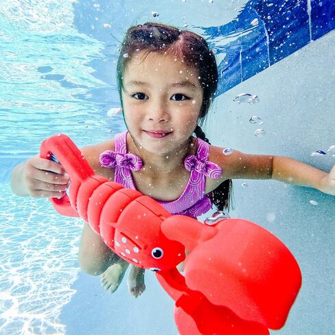 Melissa & Doug Sunny Patch Louie Lobster Claw Catcher - Grab-and-Squeeze Pool Toy For Ages 5+ years in Saudi Arabia
