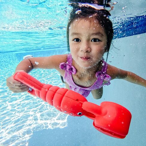 Melissa & Doug Sunny Patch Louie Lobster Claw Catcher - Grab-and-Squeeze Pool Toy For Ages 5+ years in Saudi Arabia