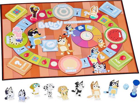Bluey Pass the Parcel Musical Game, Soft 8" (20cm) Plush, Game for Kids in Kuwait