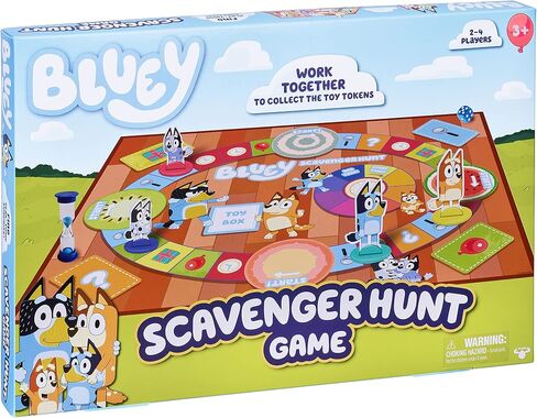 Bluey Pass the Parcel Musical Game, Soft 8" (20cm) Plush, Game for Kids in Kuwait