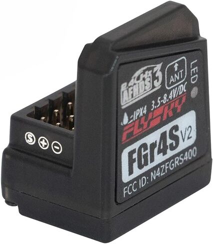 جهاز استقبال HOBBYMATE Flysky Noble NB4 FGR4S V2 ثنائي الاتجاه 4 قنوات PPM IBUS مخرج هوائي داخلي in Saudi Arabia