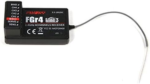 جهاز استقبال HOBBYMATE Flysky Noble NB4 FGR4S V2 ثنائي الاتجاه 4 قنوات PPM IBUS مخرج هوائي داخلي in Kuwait