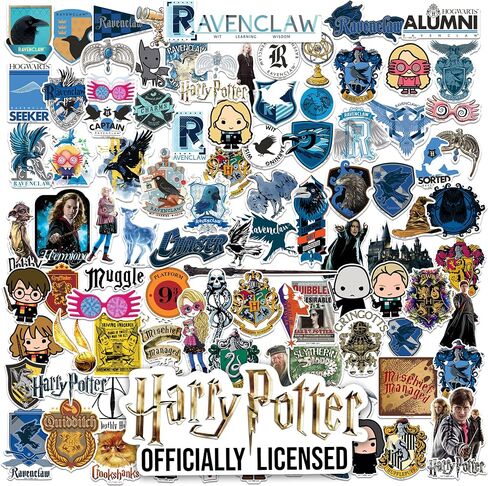 Harry Potter 50ct Vinyl Sticker Pack Hogwarts, Tablet, Indoor & Outdoor in Kuwait