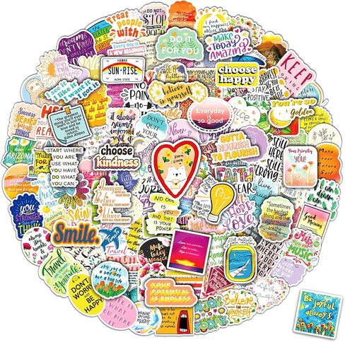 300PCS Motivational Stickers, Inspirational Words Decals in Saudi Arabia