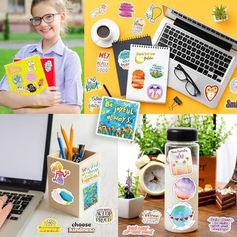300PCS Motivational Stickers, Inspirational Words Decals in Saudi Arabia