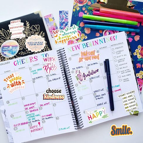 300PCS Motivational Stickers, Inspirational Words Decals in Saudi Arabia