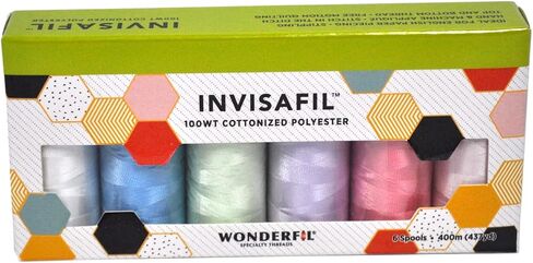 WonderFil Specialty Threads Invisafil Thread Mini-Packs (B004 Bold) in Kuwait