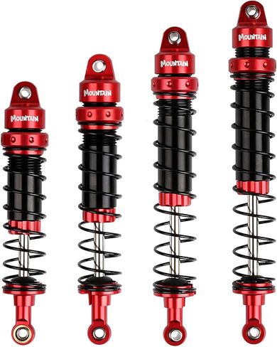 مجموعة ممتص الصدمات INJORA RC 4 قطع مخمدات RC لـ 1/10 RC الزاحف المحوري SCX10 90046 AXI231017 TRX-4 D90 (90 مم) in Saudi Arabia