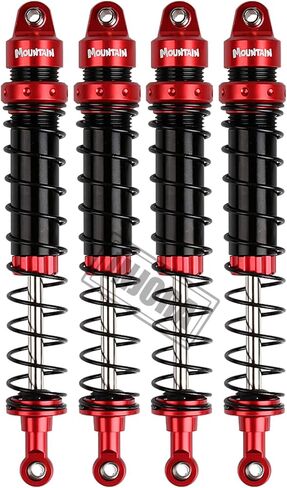 مجموعة ممتص الصدمات INJORA RC 4 قطع مخمدات RC لـ 1/10 RC الزاحف المحوري SCX10 90046 AXI231017 TRX-4 D90 (90 مم) in Saudi Arabia