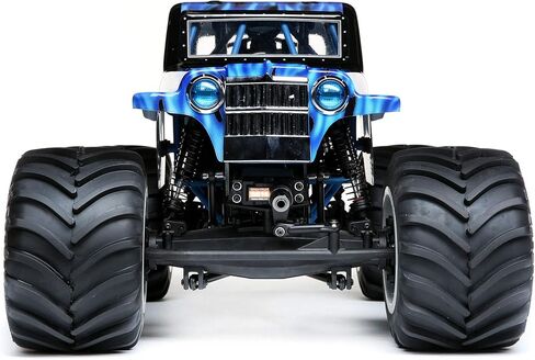 شاحنة Losi RC LMT ذات 4 عجلات ذات محور صلب شاحنة كبيرة RTR وبطارية وشاحن غير متضمنين Son-uva Digger LOS04021T2 in Kuwait