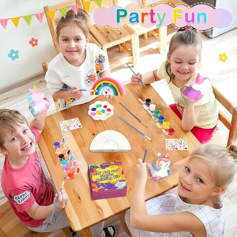 dededa Paint Your Own Unicorn Night Light Art Kit, Arts and Crafts for Kids Ages 4-8,Unicorns Gifts for Girls Painting Kit Unicorn Toys for Kids 4 5 6 7 8 9 10 11 12+ (1Pc) in Kuwait