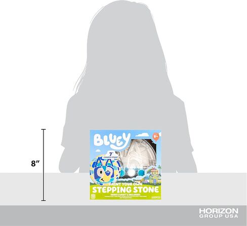 Sanrio Hello Kitty Paint Your Own Stepping Stone, Includes 7" 6 Paints & 1 Paintbrush, Cute Gifts for Kids Teens Girls Adults in Saudi Arabia