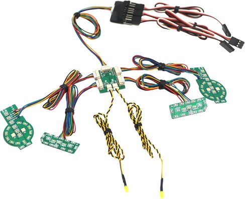 ShareGoo RC LED Light Kit Light System Steering Reverse Signals Brake Lights Headlights Lamp Group Compatible with Traxxas 2021 TRX4 Ford Bronco 1/10 RC Crawler in Saudi Arabia