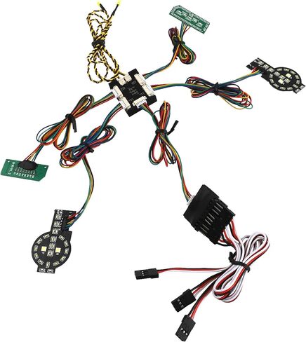 ShareGoo RC LED Light Kit Light System Steering Reverse Signals Brake Lights Headlights Lamp Group Compatible with Traxxas 2021 TRX4 Ford Bronco 1/10 RC Crawler in Saudi Arabia