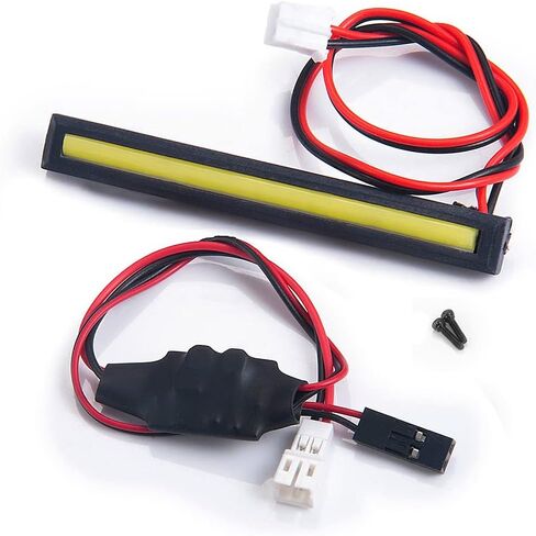 شريط اضاءة LED لسقف السيارة بجهاز تحكم عن بعد 1/24 لون ابيض لسيارة اكسيال SCX24 ديدبولت AXI90081 in Kuwait