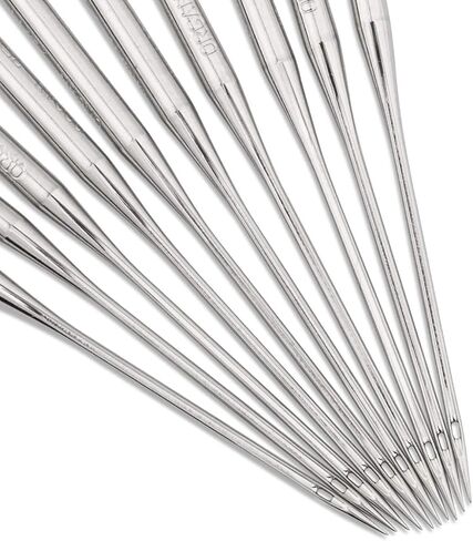 50 PCS Embroidery Sewing Machine Needles for Brother Size 75/11 130/705H HAx1 Sewing Needles for Brother Sewing Machine (5 Pack of 10 Needles) in Saudi Arabia