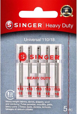 SINGER Universal Heavy Duty Machine Needles, 6-Pack in Saudi Arabia