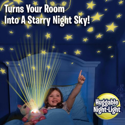 Ontel Star Belly Dream Lites, Stuffed Animal Night Light, Cuddly Blue Puppy - Projects Glowing Stars & Shapes in 6 Gentle Colors, As Seen on TV in Saudi Arabia