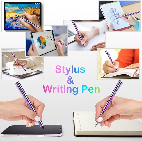 Juboury Fidget Pen، قلم معدني مغناطيسي لتخفيف الضغط، لعبة تململ متعددة الوظائف قابلة للتشوه، قلم كتابة مغناطيسي هدية للبالغين من الأولاد والبنات في سن المراهقة in Kuwait