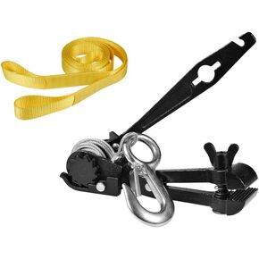 سي تي اس سي مجموعة شد زيبلاين - مجموعات تركيب زيبلاين للفناء الخلفي مع سقاطة صغيرة مع رافعة، مقبض كيبل للخطوط 3/16 انش الى 1/2 انش وحمالة شجرة واقية - معدات شد خطوط بسحاب فائقة in Kuwait