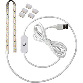 The Light Multipurpose LED Lighting Strips for Sewing, Quilting, Crafting and More. Incudes: 12" LED Light Strip, 67" Power Cord, 3M Adhesive VHB Tape & Mounting Clips in Saudi Arabia