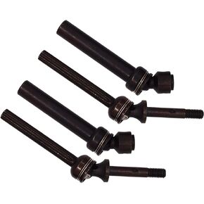 TRA6852 Replacement for Traxxas 6852A, 6852X, Steel Rear Driveshaft Extreme Heavy Duty (2) Suitable for Traxxas Slash 4X4/2WD,Rustler VXL, Slash Platinym/Ulitmate/VXL, Stampede 4X4 (Black) in Kuwait