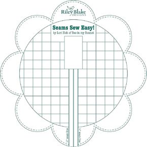 Riley Blake Seams Sew Easy Seam Guides by Lori Holt of Bee in My Bonnet, Variety of Colors Including Denim, Jade, Sea Glass and Red. (Jade) in Kuwait