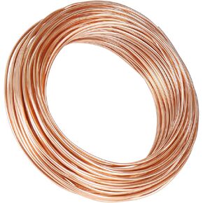 Aluminum Wire, 16 Gauge 164 Feet Bendable Metal Wire with Spool for Craft Jewelry Making (Silver) in Kuwait