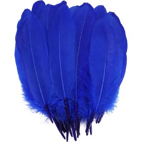 HaiMay 200 Pieces White Feathers for Craft Wedding Home Party Decorations, 6-8 Inches Goose Feathers White Craft Feathers