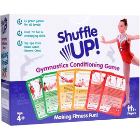 Shuffle Up Soccer Card Games - 70+ Fun & Active Skills Cards for Kids, Fitness Cards Develop Fundamentals, Stamina & Strength, Easy to Play for Kids | Multiple Skill Level Cards Include 2 Dices