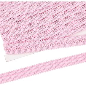 FINGERINSPIRE 11 Yards 5/8 inch Black Braid Trim Polyester Woven Braid Trim Centipede Decorative Gimp Trim Basic Trim for DIY Craft Costume Sewing Curtain Slipcover Home Decoration Accessories