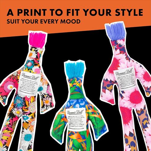 Dammit Doll - Funny Stress Relief Gag Gift, Random Color - for Anger & Frustration Relief - White Elephant or Emotional Support Doll for Adults & Women - 1 Count in Kuwait